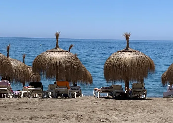 Malaga Beach And Historic Centre Malagueta